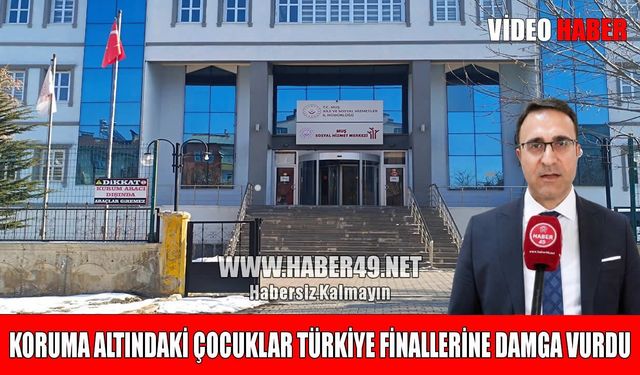 Muş'ta koruma altındaki çocuklardan gururlandıran başarı