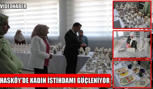 Kadın Kooperatifi törenle hizmete açıldı