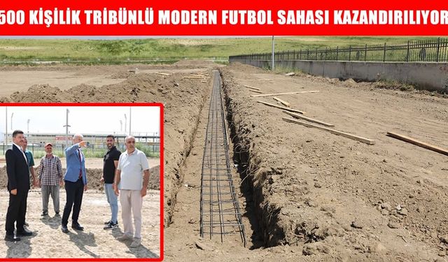 Muş, modern futbol tesisine kavuşuyor