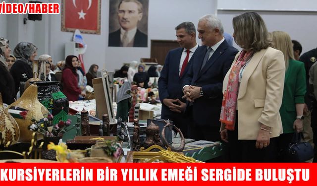 Muş’ta “Hayat Boyu Öğrenme Haftası” sergisi: 773 kursta 12 bin 511 kişi eğitim aldı
