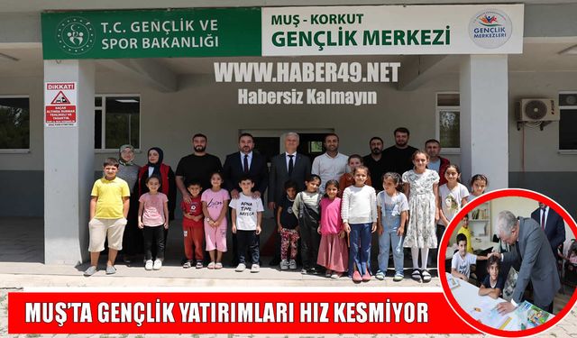 Korkut’ta gençlere yönelik yatırımlar sürüyor: Yusuf Kılıç çalışmaları yerinde inceledi