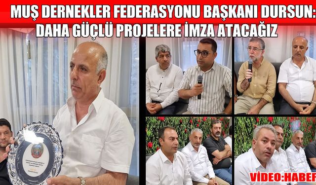 Muş Dernekler Federasyonu yeni dönemin yol haritasını belirlemek için toplandı