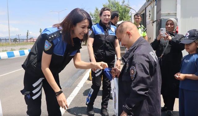 Polis ekiplerine Esila'dan destek