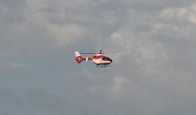 Preeklampsi Hastası Hamile Kadın Ambulans Helikopterle Van'a Sevk Edildi