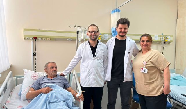 Hakkari’de böbrek tümörü kapalı yöntemle başarıyla alındı