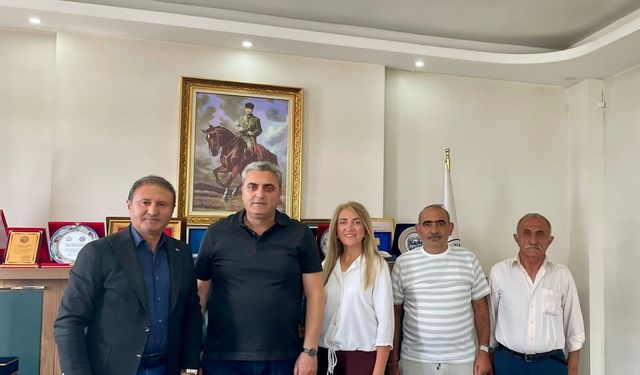 Bursa KAI Federasyonu Başkanı Durmuş Duman’dan Akyaka Belediyesi’ne ziyaret
