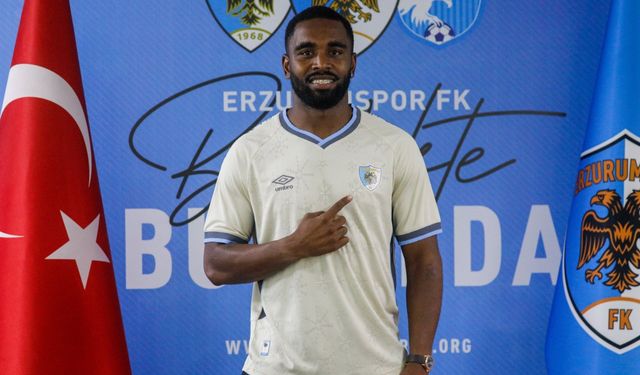 Gyrano Kerk, Erzurumspor FK tarihindeki ikinci Surinamlı oyuncu oldu