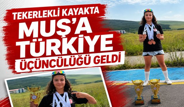 Muşlu sporcu ANALİG Türkiye Şampiyonası'nda üçüncü oldu