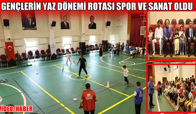 Muş’ta yaz tatili artık çok daha eğlenceli: GSB gençlik yaz kulübü başladı!