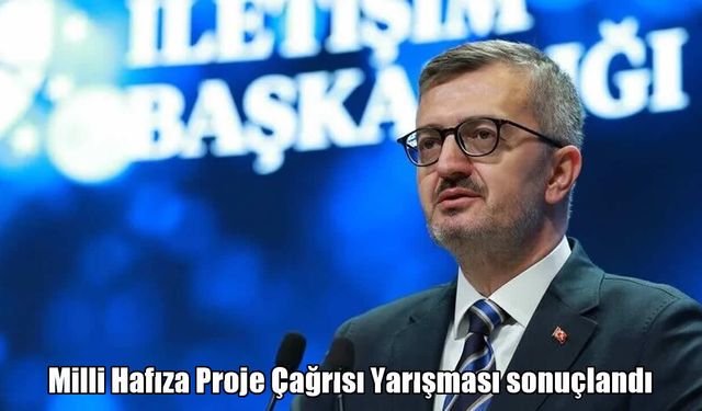 Milli Hafıza Proje Çağrısı yarışmasında ödüller sahiplerini buldu