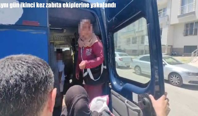 Elazığ'da pes dedirten olay: Aynı gün iki kez dilenirken yakalandı