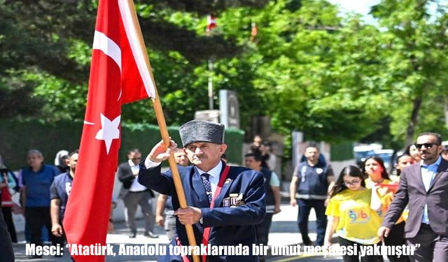 Mesci’den Atatürk’ün Erzurum’a gelişinin 107. yılı mesajı