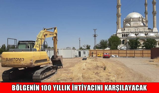 Dicle Üniversitesi’nin "Mega Sağlık Projesi"nde şantiye kuruldu