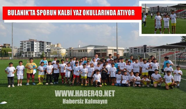 Bulanık Kaymakamı Koşansu'dan Yaz Spor Okulları’na yakın takip