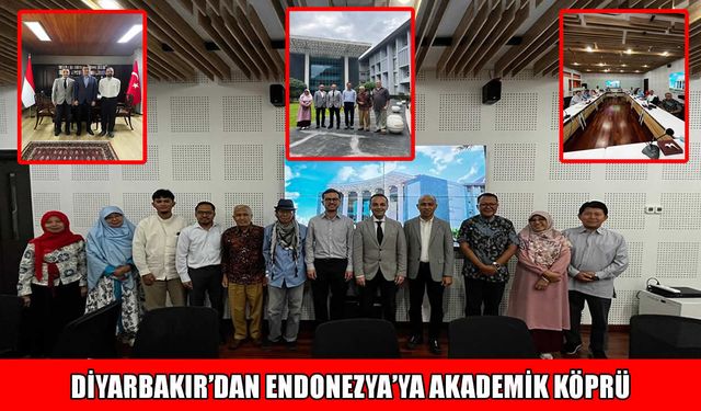 Diyarbakır'dan Endonezya'ya akademik köprü: Türkiye’nin ilk ortak yüksek lisans programı hayata geçti