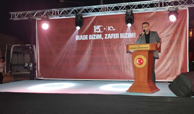 Başkan Ulutaş: "15 Temmuz ruhunu yaşatmaya devam edeceğiz"