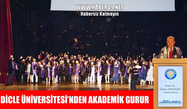 Dicle Üniversitesi Diş Hekimliği'nden büyük bilimsel başarı: Türkiye 20.si, bölge 1.si