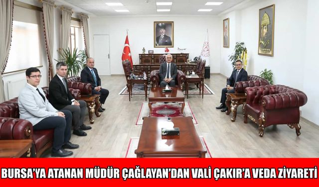 Muş’un iz bırakan Müdürü Bursa’ya uğurlandı