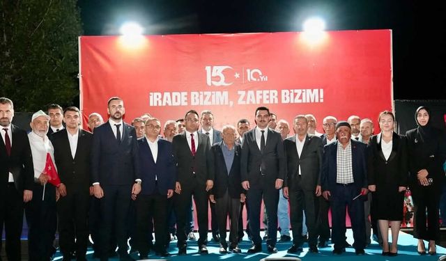 Darende'de 15 Temmuz Demokrasi ve Millî Birlik Günü coşkuyla anıldı