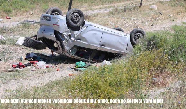 Konya’da feci kaza: 8 yaşındaki çocuk hayatını kaybetti