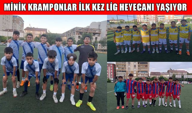 Muş’ta ilk U11 Futbol Ligi başladı