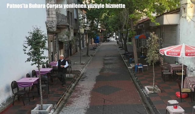 Patnos’ta Buhara Çarşısı yenilenen yüzüyle hizmette