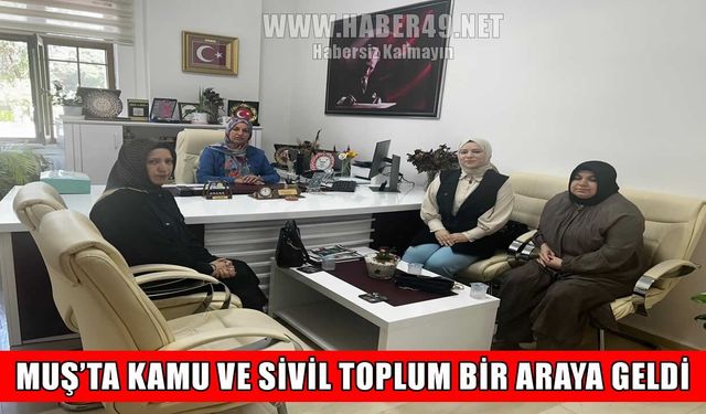 Mehir Aile Platformu'ndan Sivil Toplum İlişkileri Müdürlüğü'ne ziyaret