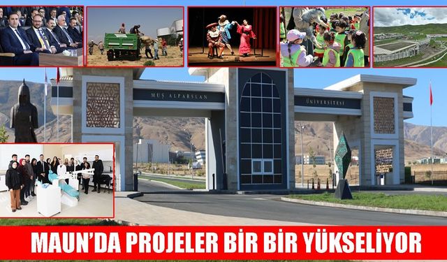 Muş Alparslan Üniversitesi yatırımlarla büyümeye devam ediyor