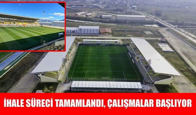 Muş Şehir Stadyumu’nda dev dönüşüm