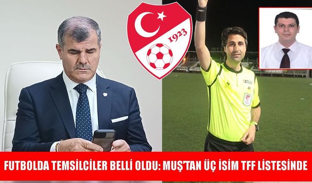 TFF’den Emre, Aksu ve Eroğlu'na önemli görev