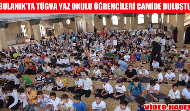 Bulanık'ta 600’den fazla öğrenci camide buluştu