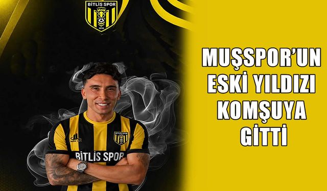 Muşspor’un şampiyon orta sahası Kamışoğlu, Bitlis Spor’da