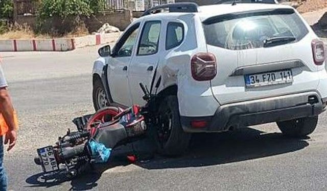 Siirt’te Otomobil ile Motosiklet Çarpıştı: Sürücü Yaralandı