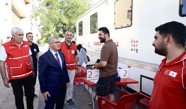 Bingöl'de kan bağışı kampanyası düzenlendi