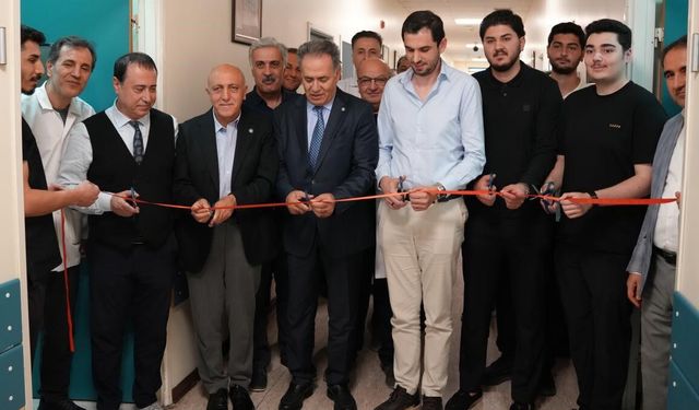 TÖTM'de modern endoskopi odasının açılışı gerçekleştirildi