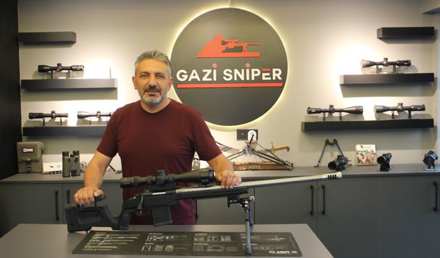 Eski özel harekât polisi Gazi Furkan Düzenli'nin yeni hayali 7 bin metrede hedefi vurmak