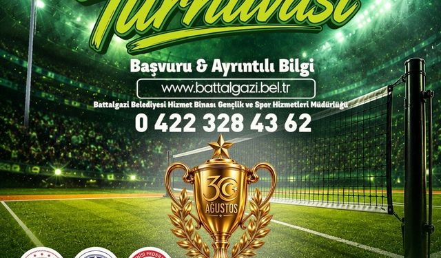 Battalgazi’de ayak tenisi turnuvası