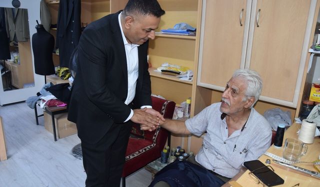 Başkan Sadıkoğlu, işyerine kavuşamayan esnafın sesi oldu