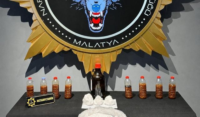 Malatya'da uyuşturucu operasyonu