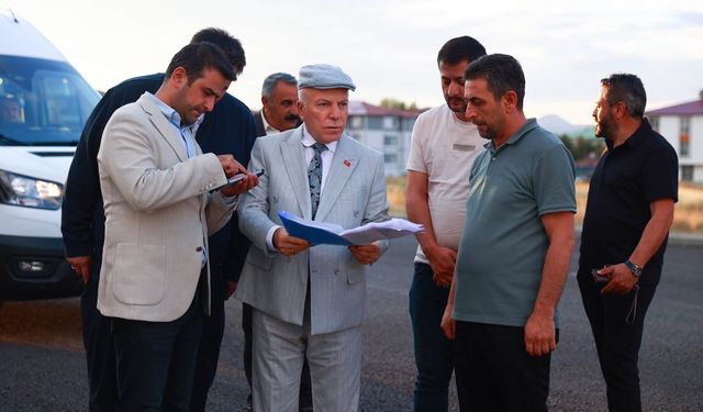Başkan Sekmen'den Yıldızkent ve Dadaşkent'e saha çıkarması