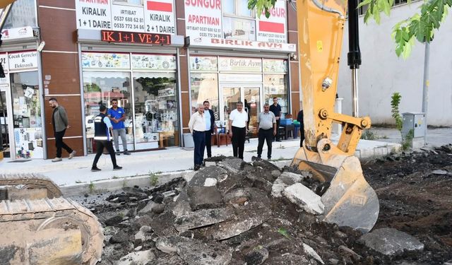 Patnos Belediyesi’nden Atatürk Mahallesi’ne ulaşım yatırımı