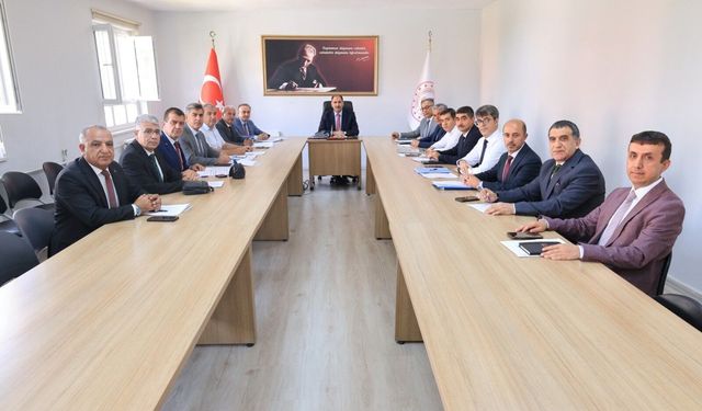 Elazığ’da yeni eğitim öğretim yılına ilişkin hedefler ele alındı