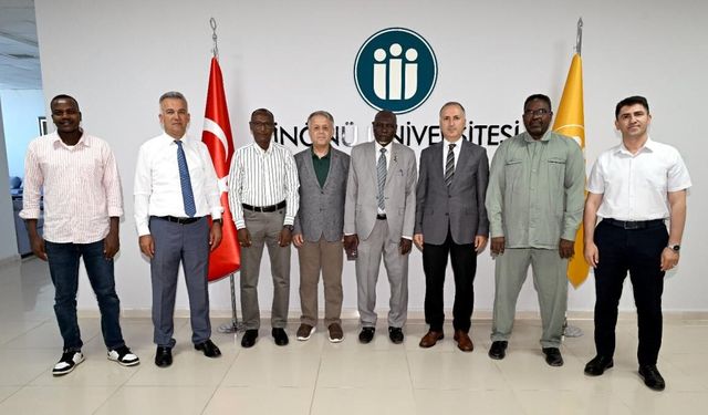 Sudan’dan İnönü Üniversitesi’ne akademik iş birliği ziyareti