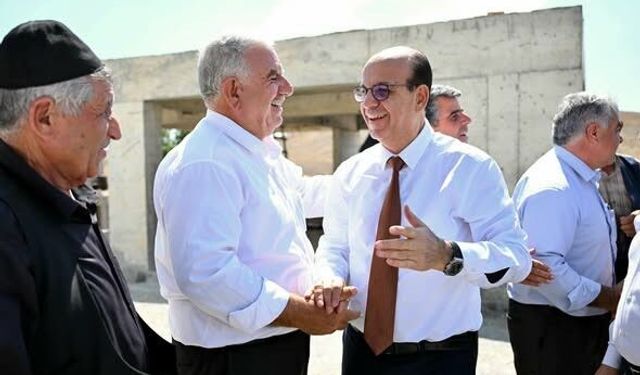 Başkan Geçit, Salkonak Geli Mezrası’ndaki yatırımları yerinde inceledi
