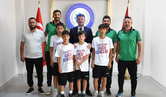 Ordu Futbol İl Karmasından Erzincan Emniyet Müdürü Baybaba’ya Ziyaret