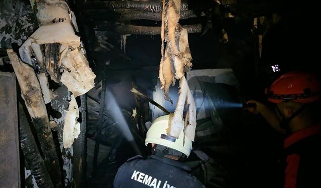 Kemaliye’de Köy Yangını: 10 Ev Hasar Gördü