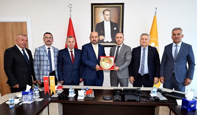 Romanya-Türkiye Ticaret ve Sanayi Odasından İnönü Üniversitesine iş birliği ziyareti