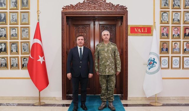 3. Ordu Komutanı Tümgeneral Aktaş’tan Vali Aydoğdu’ya ziyaret