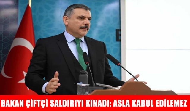 İçişleri Bakanı Çiftçi’den Melih Meriç’e yapılan saldırıya sert tepki: "Süreç yakından takip ediliyor"