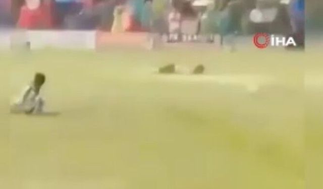 Futbol maçında yıldırım faciası: 1 ölü, 9 yaralı